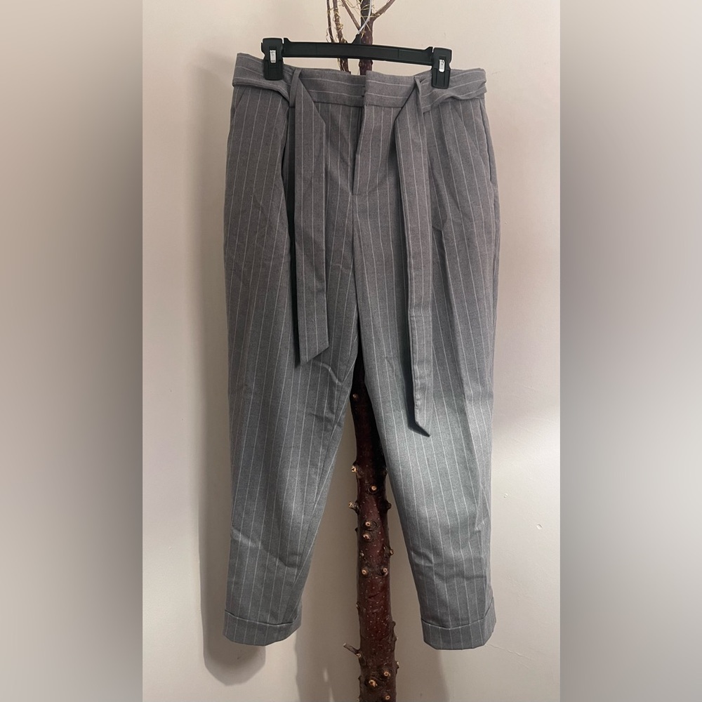 Banana Republic pinstripe slacks